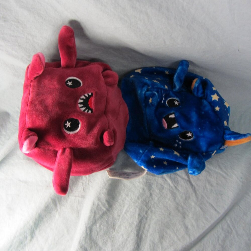 3 for $36 - plush moosh moosh flip 'ems orion blue stuffed animal (W2809)